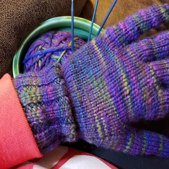 Hand spun knits, plus size women's, girls, men's - Picture 3 of 8